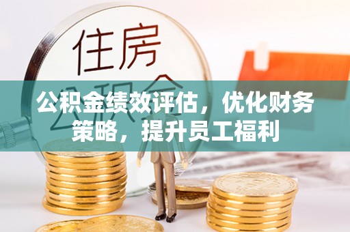 新抚公积金绩效评估，优化财务策略，提升员工福利