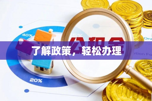 新抚了解政策，轻松办理