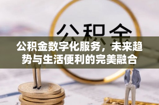 新抚公积金数字化服务，未来趋势与生活便利的完美融合