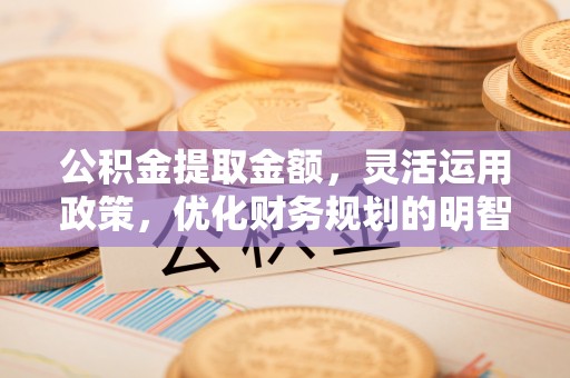新抚公积金提取金额，灵活运用政策，优化财务规划的明智选择