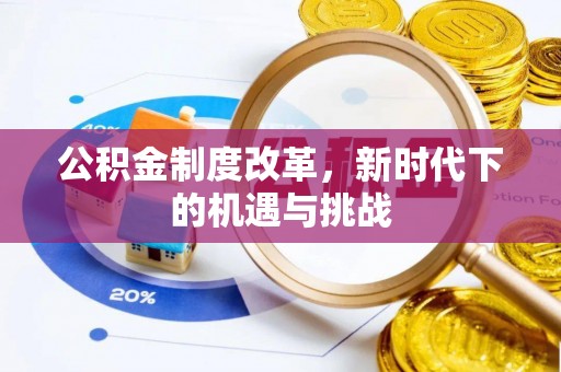 新抚公积金制度改革，新时代下的机遇与挑战