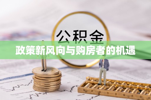新抚政策新风向与购房者的机遇