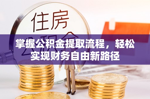 新抚掌握公积金提取流程，轻松实现财务自由新路径