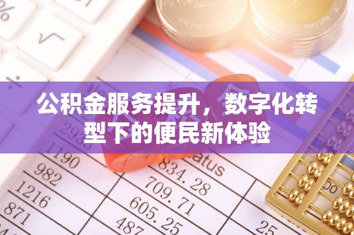 新抚公积金服务提升，数字化转型下的便民新体验