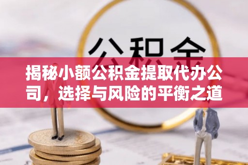 新抚揭秘小额公积金提取代办公司，选择与风险的平衡之道