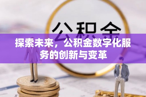 新抚探索未来，公积金数字化服务的创新与变革