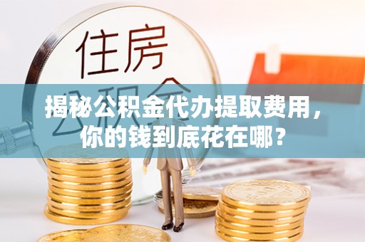 新抚揭秘公积金代办提取费用，你的钱到底花在哪？