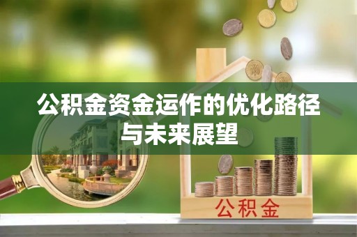 新抚公积金资金运作的优化路径与未来展望