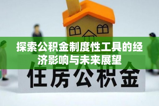 新抚探索公积金制度性工具的经济影响与未来展望