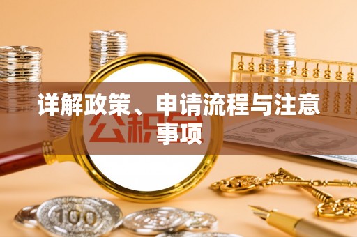 新抚详解政策、申请流程与注意事项