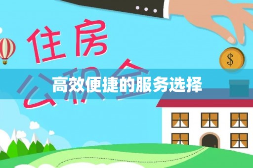 新抚高效便捷的服务选择
